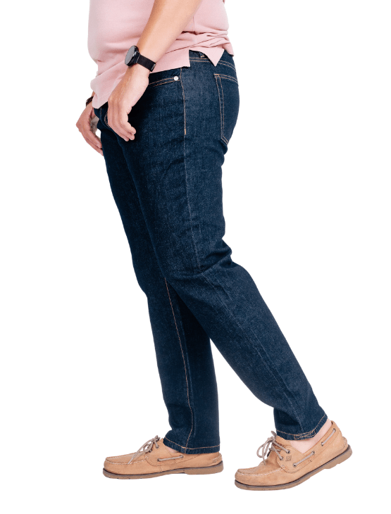 Slim-Straight, Premium Indigo Stretch Jeans | Dapper Boi