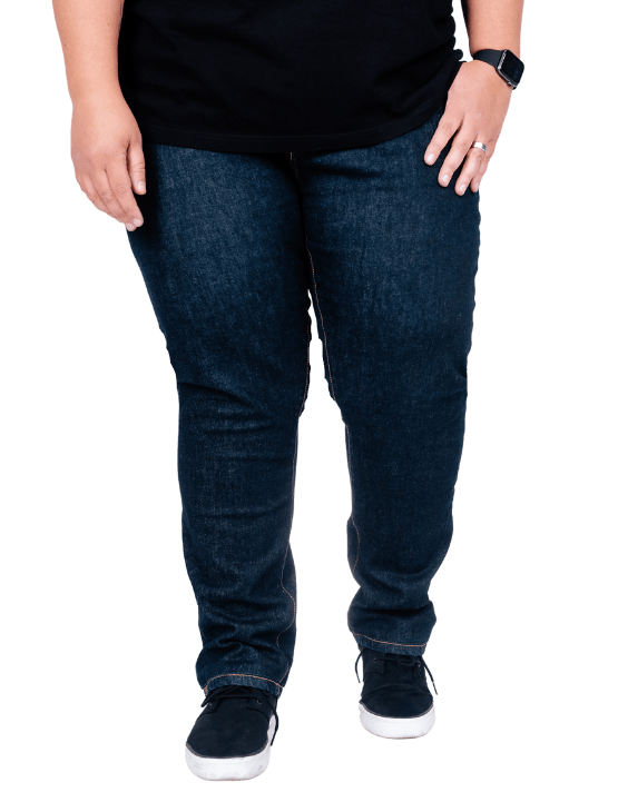 Slim-Straight, Indigo Stretch Jeans | Dapper Boi