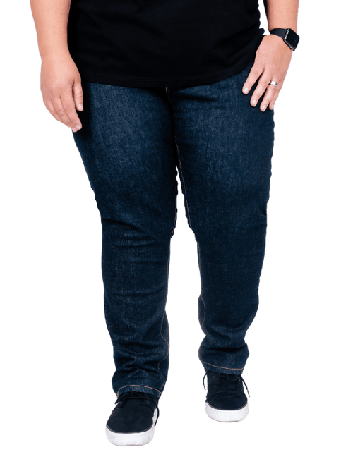 Dapper Boi Jeans PRE-ORDER: Slim-Straight, Premium Indigo Stretch Jeans