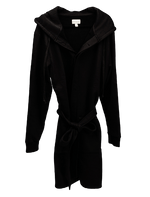 Dapper Boi Robes Black DB Hoodie Robe