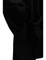 Dapper Boi Robes Black DB Hoodie Robe