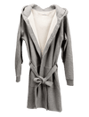 Dapper Boi Robes Grey Melange DB Hoodie Robe