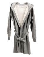 Dapper Boi Robes Grey Melange DB Hoodie Robe