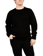 Dapper Boi Shirts Black Crew Neck Sweater