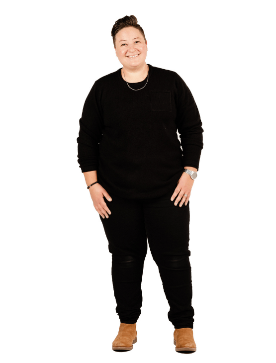 Dapper Boi Shirts Black Crew Neck Sweater