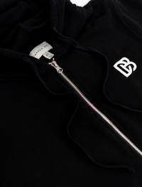 Dapper Boi Shirts Black Zip Hoodie