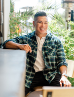 Dapper Boi Shirts Blue-Green Plaid Flannel Button-Up