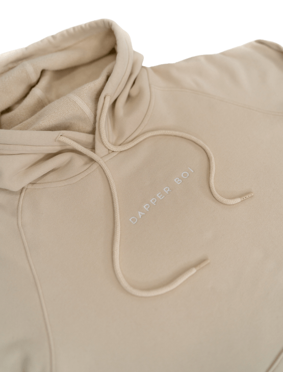 Dapper Boi Shirts Cream Pullover Hoodie