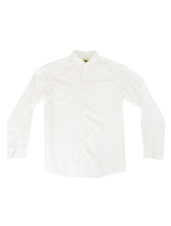 Dapper Boi Shirts PRE-ORDER CAMPAIGN: White Poplin Long Sleeve Button-Up