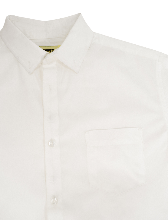 Dapper Boi Shirts PRE-ORDER CAMPAIGN: White Poplin Long Sleeve Button-Up