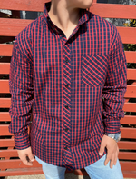 Dapper Boi Shirts Rad Red Poplin Button-Up