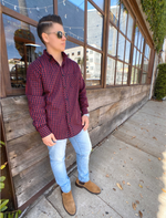 Dapper Boi Shirts Rad Red Poplin Button-Up