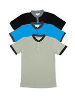 Dapper Boi Shirts The Essential Stand Collar Polo Pack