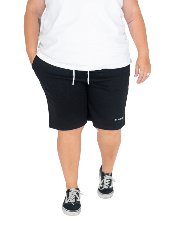 Dapper Boi Shorts Black Sweatshorts