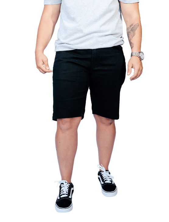 Dapper Boi Shorts PRE-ORDER CAMPAIGN: Black Chino Shorts