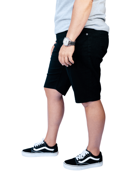 Dapper Boi Shorts PRE-ORDER CAMPAIGN: Black Chino Shorts