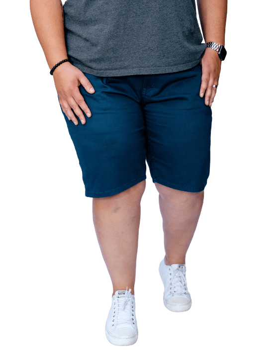 Dapper Boi Shorts PRE-ORDER CAMPAIGN: Steel Blue Chino Shorts