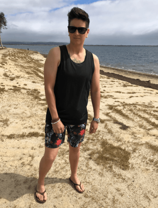 Dapper Boi Swim Black Swim-Sport Tank (without Swim Bra)